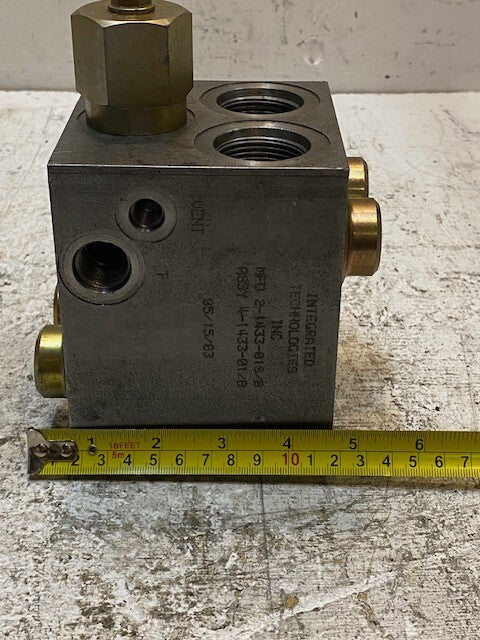 Integrated Technologies Valve Manifold Block MFD 2-1433-01S/B ASSY 4-1433-01/B