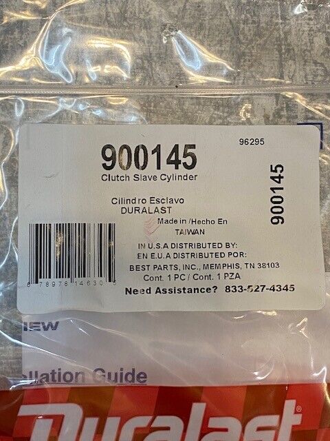 3 Quantity of Duralast 900145 Clutch Slave Cylinders S226 | C2A (3 Quantity)