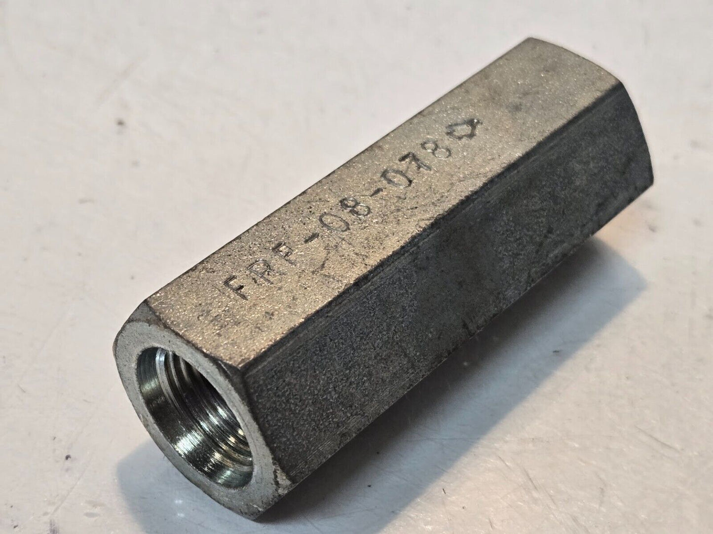 Inline Restrictor Valve FRF-08-078 for Doering | 3" Long 1/2" FPT Ends