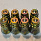 8 Quantity of Pioneer 8010-15P 1/2" Valved Hydraulic Nipples 3/4"-16 ORB (8 Qty)