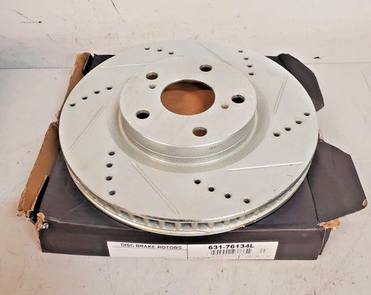 Dynamic Friction Disc Brake Rotors 631-76134L Replaces 31443