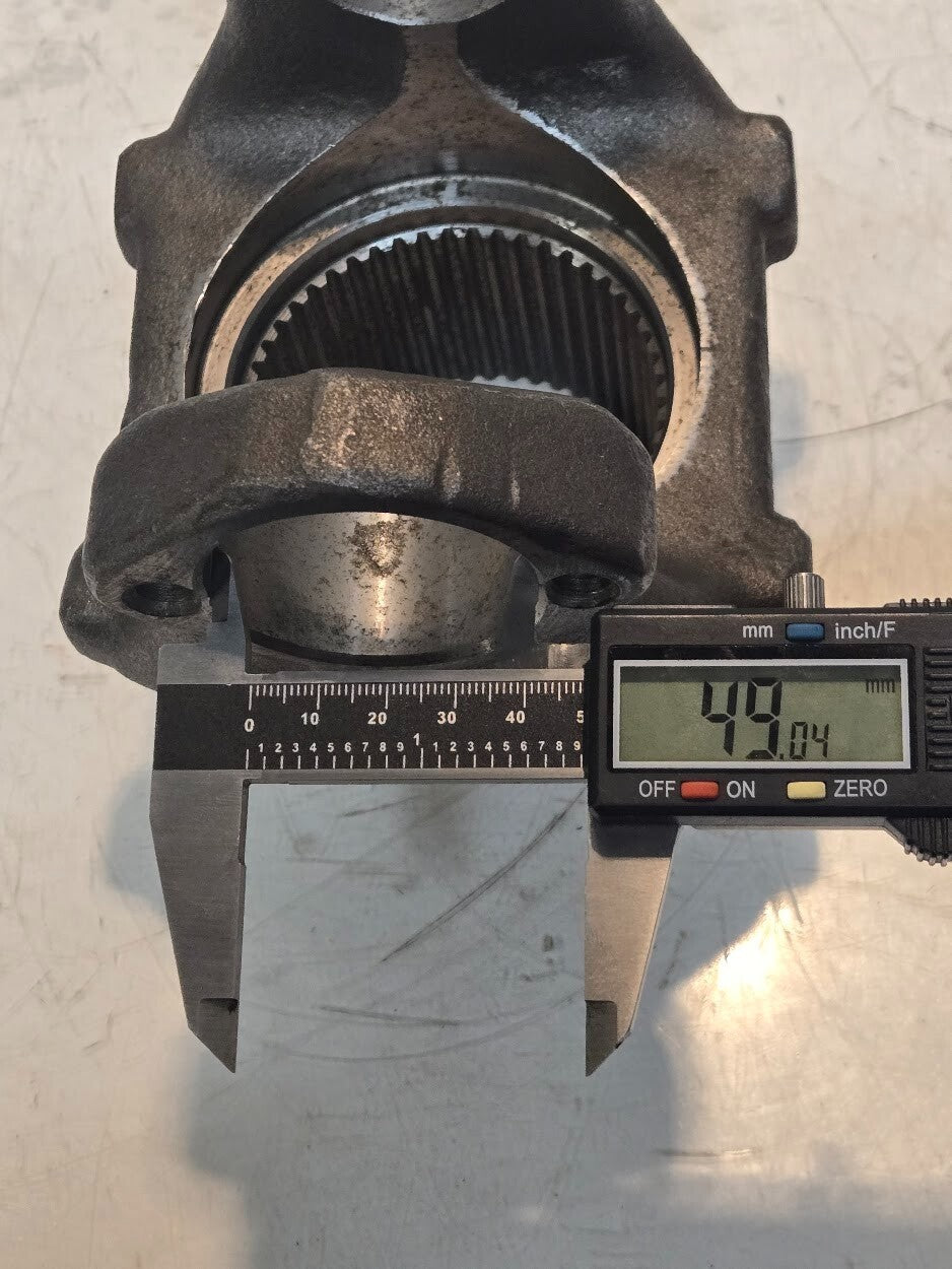 End Yoke 171-7F | 50 Spline 80.7 mm Input Bore | 49 mm Yoke Bore 6-1/8 in Width