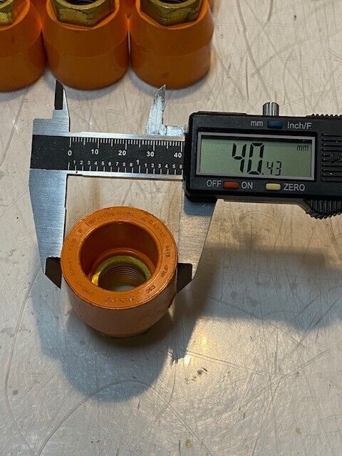 9 Quantity of Spears FlameGuard CPVC-41 SCH-40 3/4" x 1/2" Brass Thread (9Qty)