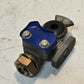 Service Blue Glandhand with Quarter Turn Shutoff Valve | 1/2" FPT | 37mm Hex Nut