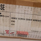 8 Qty. of Cooper B-Line Hinge Screw Cover Wireways End 4x4 | 44 HSE (8 Qty)