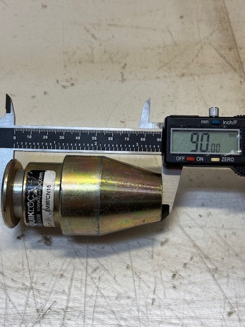 Quikloc 22mm Shaft Collar with 15 Degree Cone QL-22/CN15