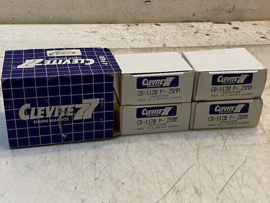 4 Pair of Clevite 77 Connecting Rod Bearings CB-1120P-.25mm (8 Pieces Total)