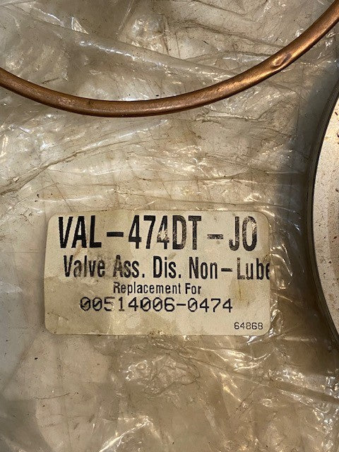 Joy Replacement Discharge Valve Assembly Part 00514006-0474 | VAL-474DT-J0