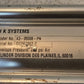 H K Systems Pneumatic Cylinder A3-00008-PN | GG563362 C | 200 PSI