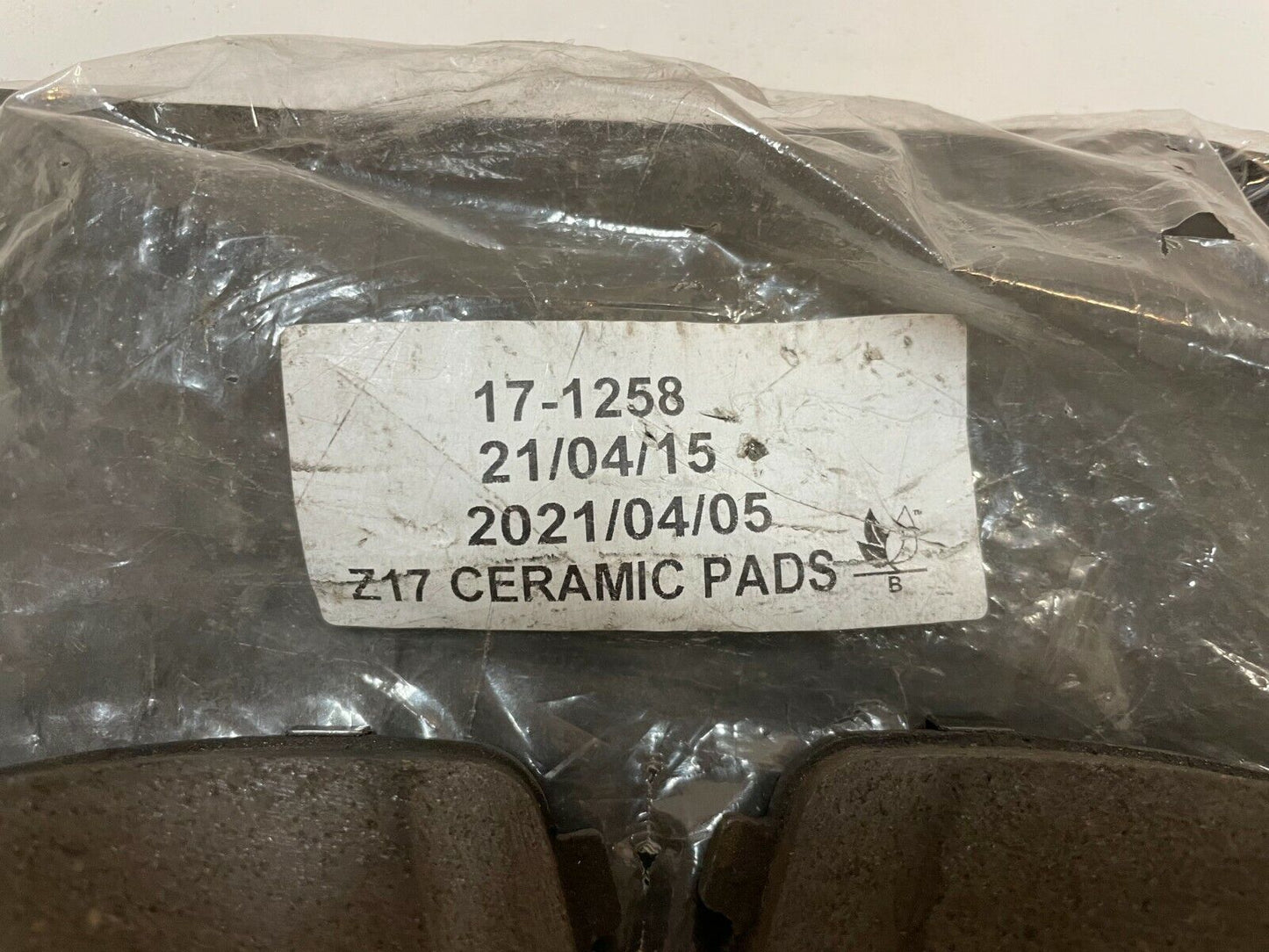 Power Stop 17-1258 Z17 Ceramic Brake Pads