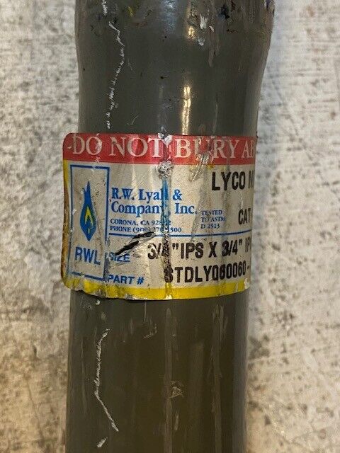 RW Lyall STDLY060060-53T Lyco Meter Riser 3/4" IPS x 3/4" IPS 46" x 24-1/2"