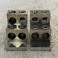 2 Quantity of CMC PV4-600 600KCMIL-2 Lug Terminal Blocks (2 Quantity)