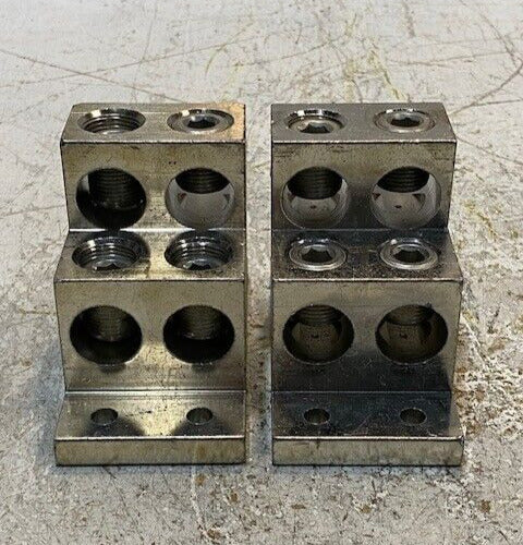 2 Quantity of CMC PV4-600 600KCMIL-2 Lug Terminal Blocks (2 Quantity)