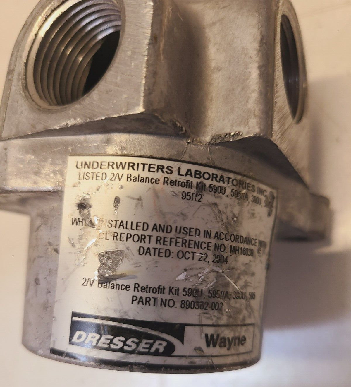 Wayne Dresser Solenoid Valve & Potted Cond Assy 890362-002