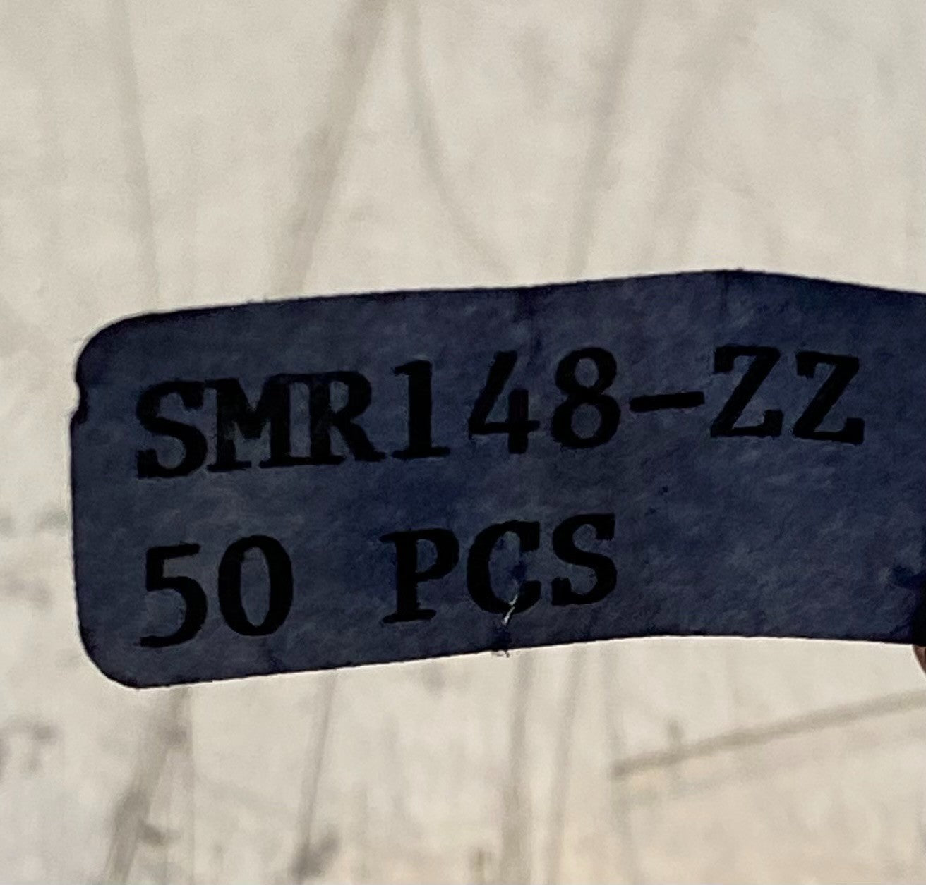 50 Quantity of SMR148-ZZ Mini Ball Bearings 8x14x4mm (50 Quantity)