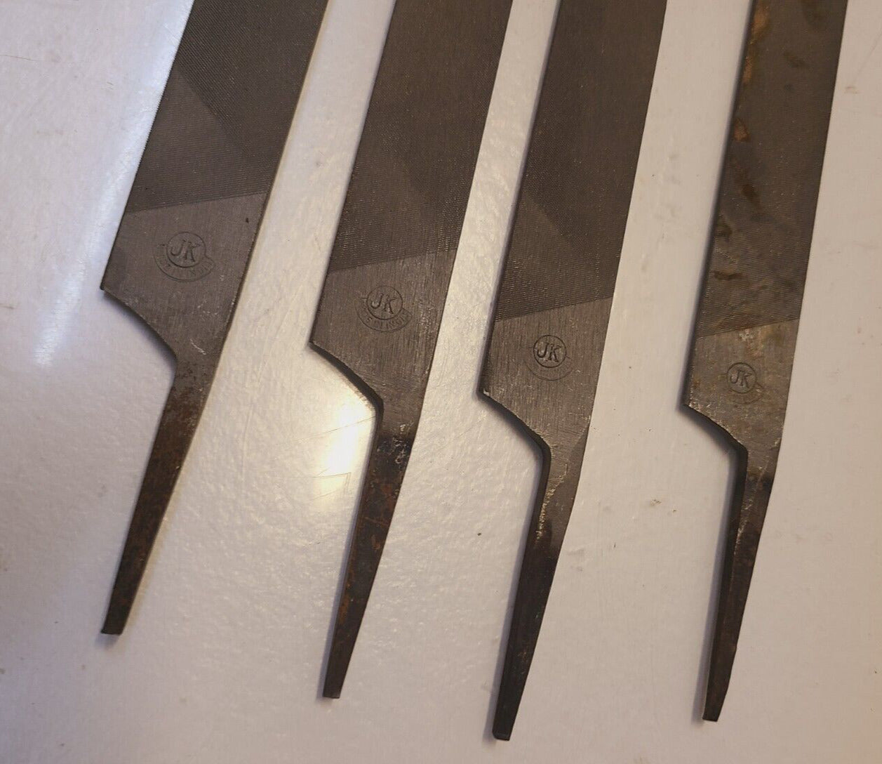 4 Quantity of Vintage JK Sunflower Files Smooth 10" Long (4 Qty)