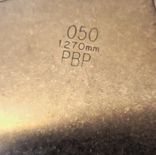 9 Qty of Precision Brand Stainless Slotted Shims 42450 | 3L835 | 4" x 4" (9 Qty)