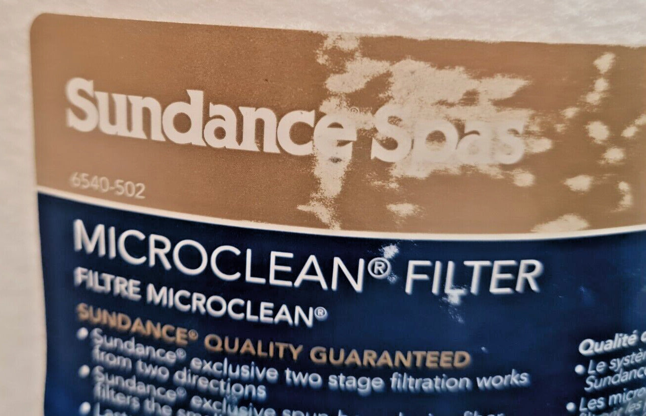 3 Quantity of Sundance Spas Microclean Filters 6540-502 (3 Qty)