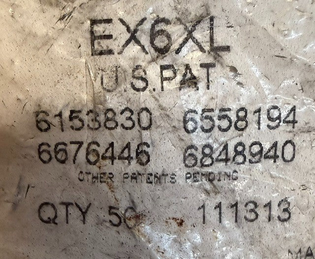 2 Quantity Bag of 50 Brelden PPC EX6XL Compression Coaxial Cable Connectors