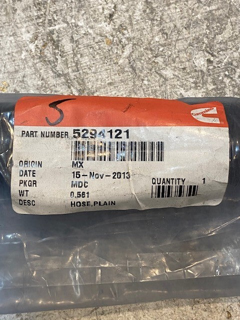 Cummins Plain Hose 5294121 | 15" Long 35mm OD