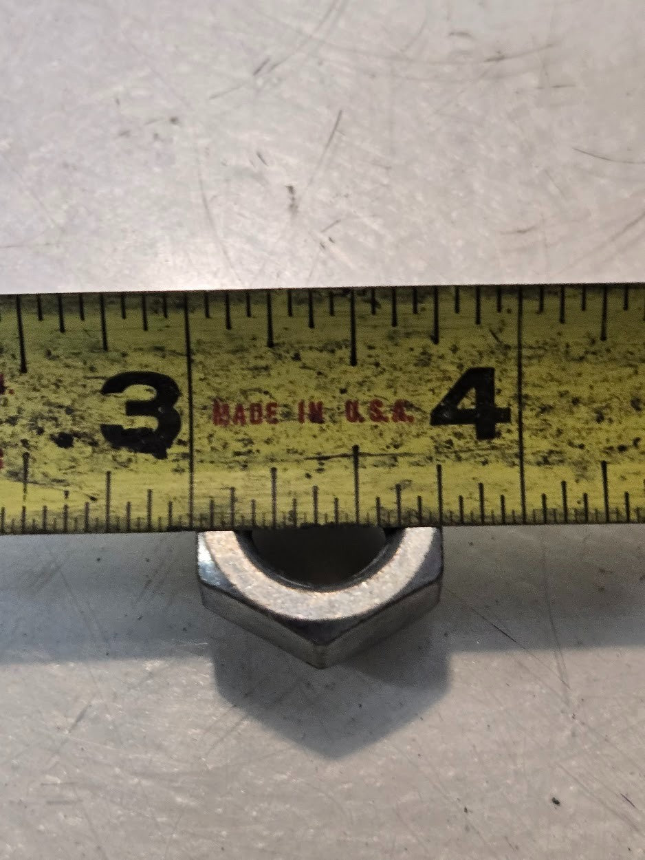 50 Quantity of Case 232-4118 Lock Nuts | 1/2"-13 | 3/4" Hex Size (50 Quantity)