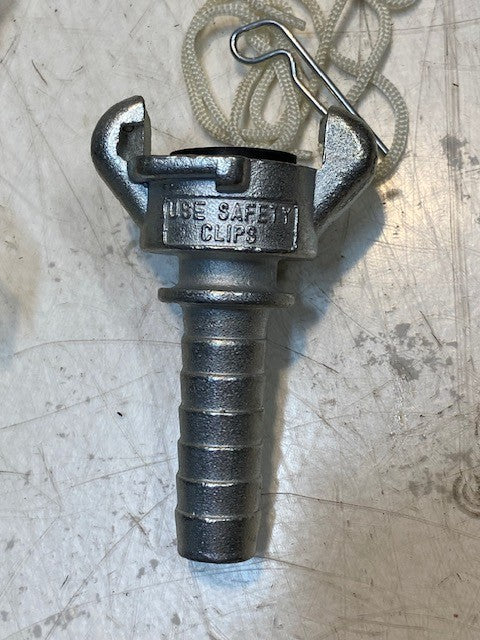 7 Quantity of HE 3/4" Universal Coupling Hose End Fittings (7 Quantity)