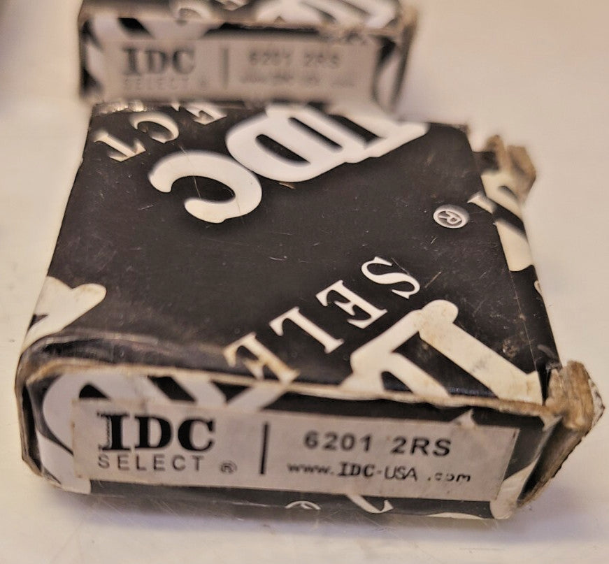 11 Quantity of IDC Select Bearings 6201 2RS (11 Qty)