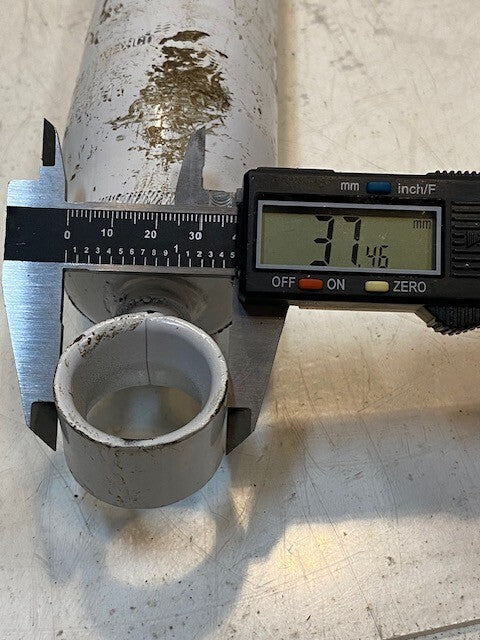 Shock Absorber 650341 | 009474 | 19" Long 3-1/2" W 61mm OD 26mm Bore