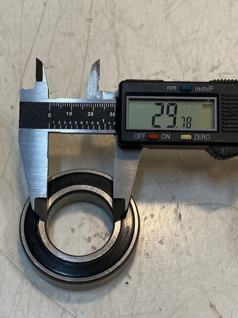 2 Quantity of Peer 6006RLD Bearings 55mm OD 30mm Bore 13mm Thick (2 Quantity)