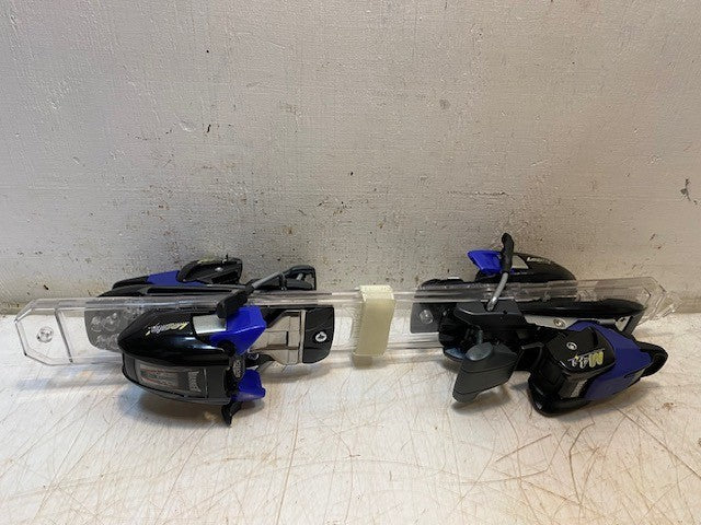 Marker M4.1 Logic Biotech Toe Ski Boot Bindings Complete Pair Blue