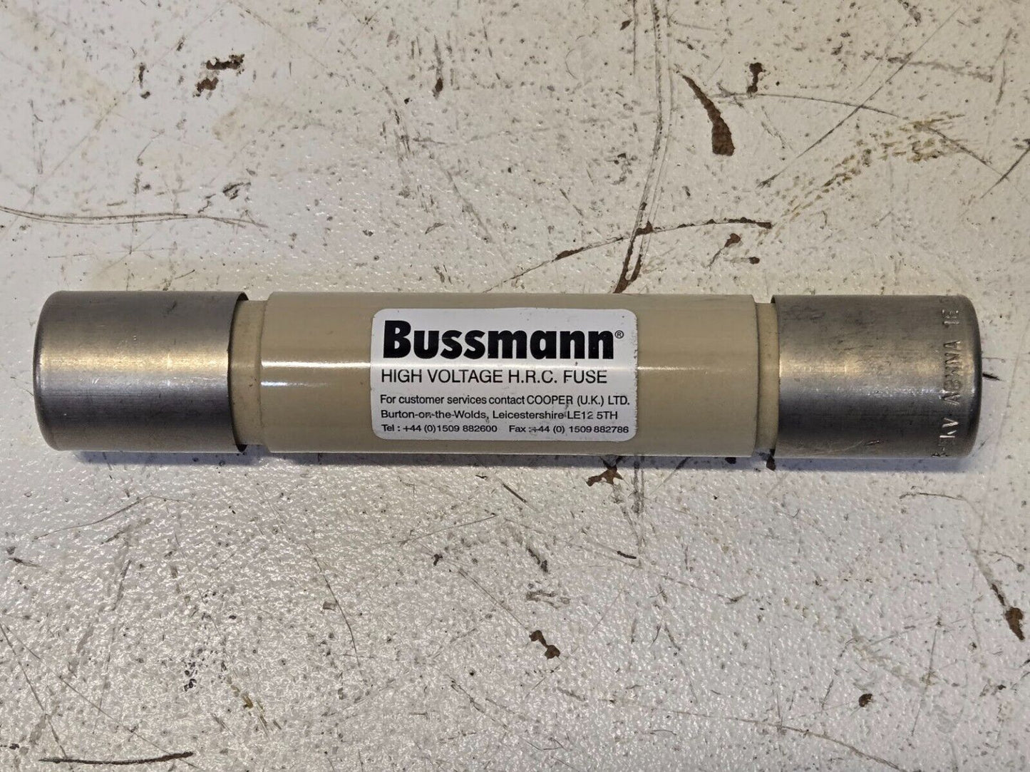 Bussmann High Voltage H.R.C. Fuse 5.5kV ABWNA 1E 38/14