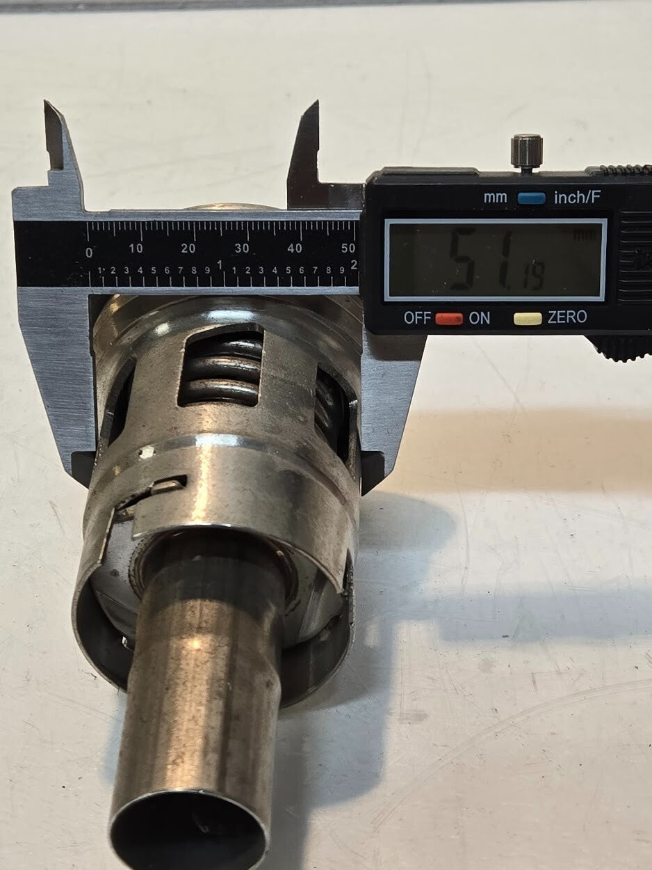 MicroMatic RSV Container Valve 1803 | 3 Pin | 2" Buttress | 1" Pipe Fitting
