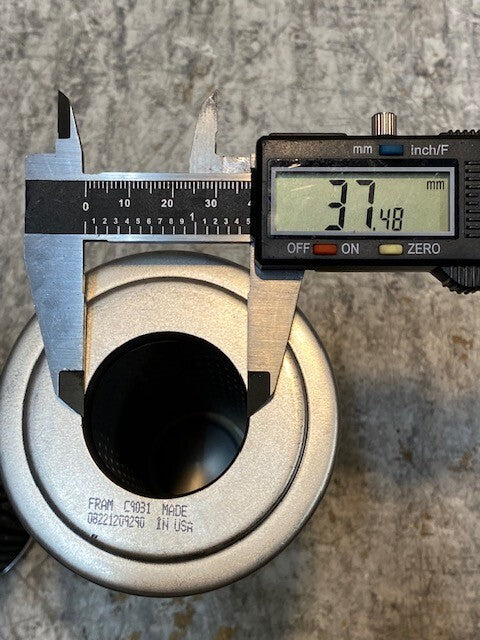 2 Quantity of FRAM C9031 Transmission Filters (2 Quantity)