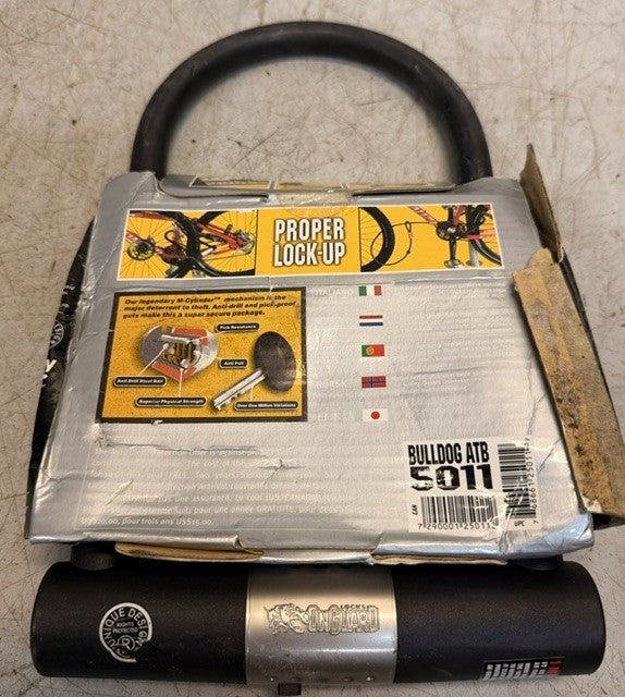 OnGuard Bulldog ATB 5011 Bicycle U-Lock Anti-Theft Security Bike Lock Heavy Duty