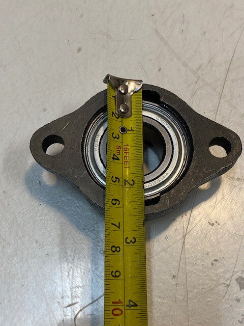 Peer Bearing LF205 FHS205-16 2-Bolt Flange Unit 25mm Bore 10mm Bolt Holes