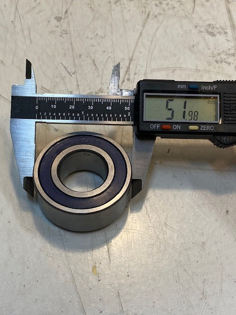 7 Qty of RCBD 5205-2RS Double Row Sealed Radial Ball Bearings 25x52x21mm (7 Qty)