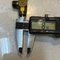 2 Quantity of Mini Brass Balanced Pressure Regulator Valves 3-1/4" L 13mm Thread