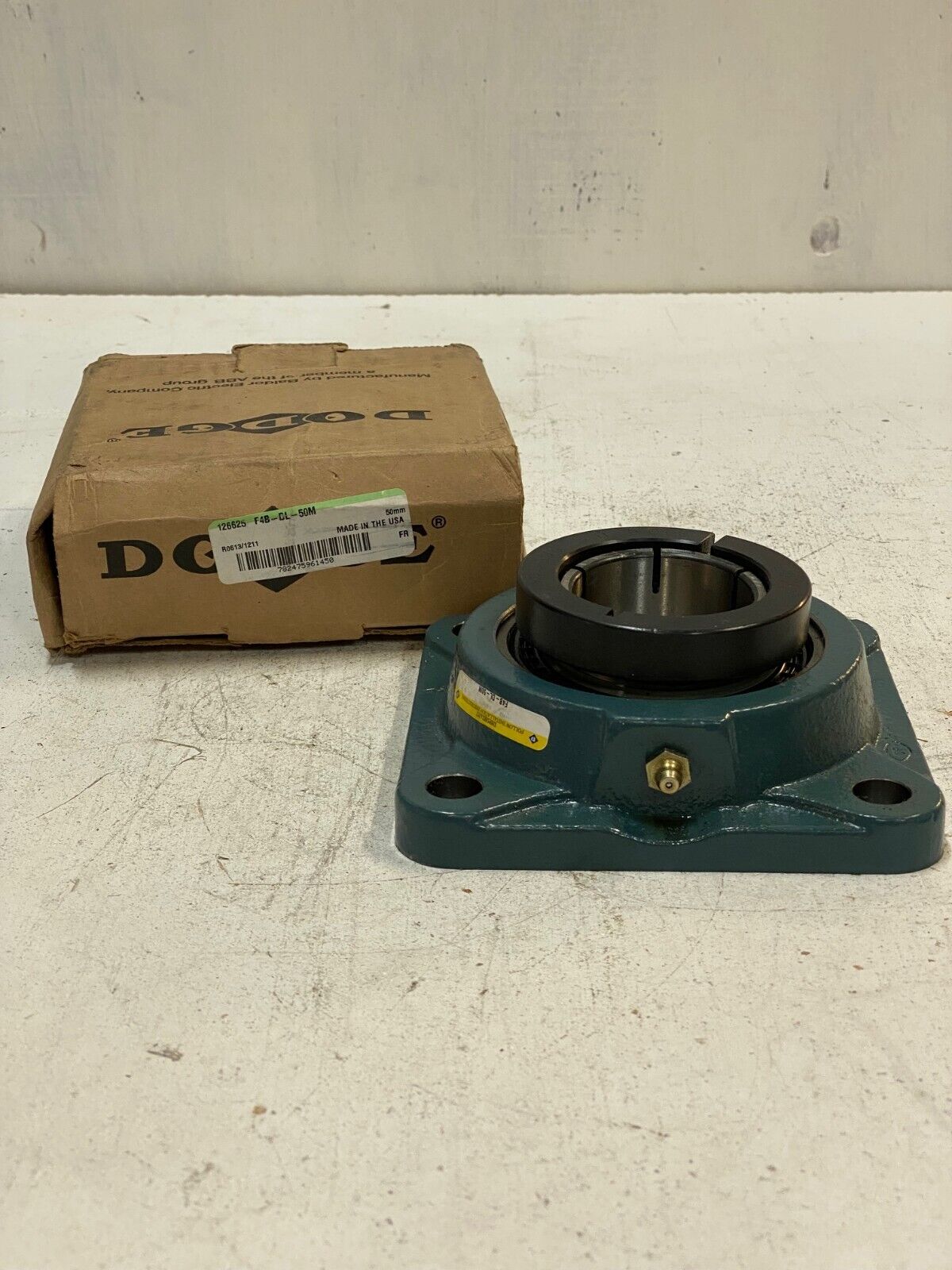 Dodge 126625 F4B-DL-50M Flange Block Bearing