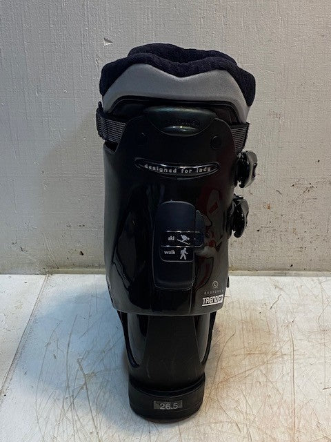 Nordica Exopower Trend 07 Lady Black Ski Boots Size 26.5 | 300mm | 260-265
