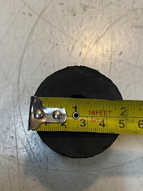 22 Qty of Rubber Grommet Hole Plugs 1-5/8" Tall 1-7/8" Dia 16mm Bore (22 Qty)