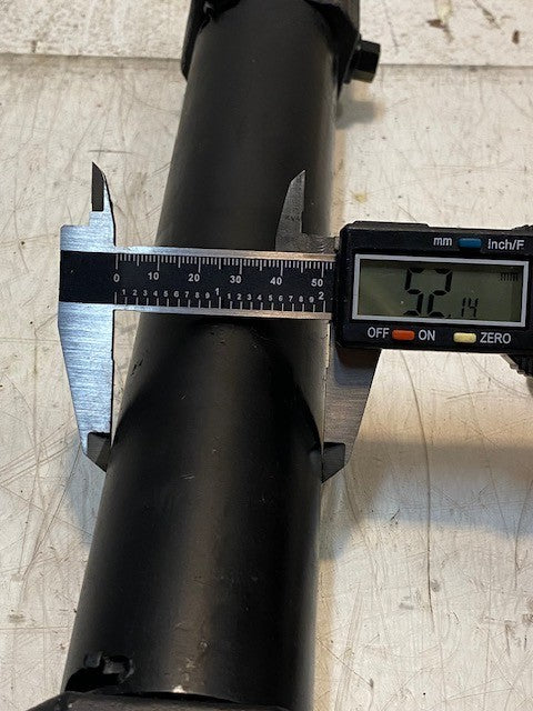 Hydraulic Side Shift Cylinder 22-1/2" Long 20mm Shaft 52mm OD