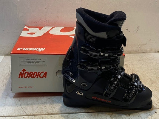Nordica Exopower Trend 07 Black & Blue Ski Boots Size 25.0 | 290mm | 250-255