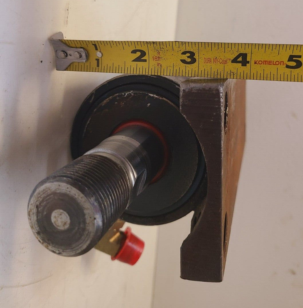 Clark Steering Cylinder with Support Base 9.5" x 3.5" | 13" Long