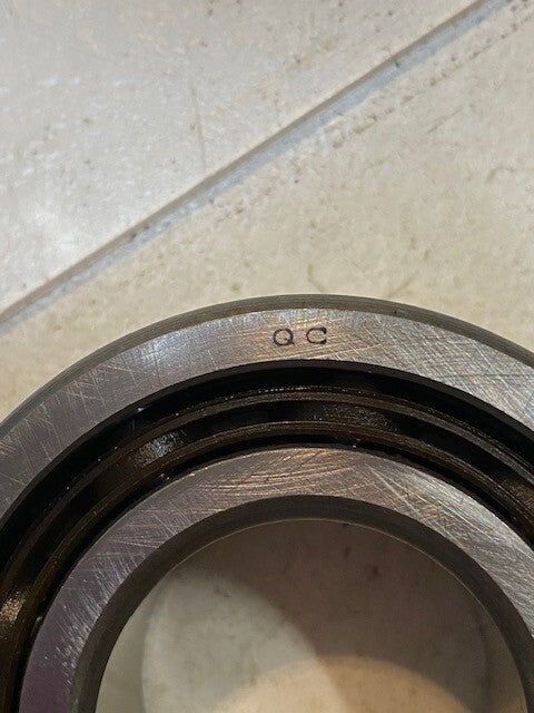 QC Angular Contact Ball Bearing 741-1109 | 72mm OD 34mm Bore 27mm Thick
