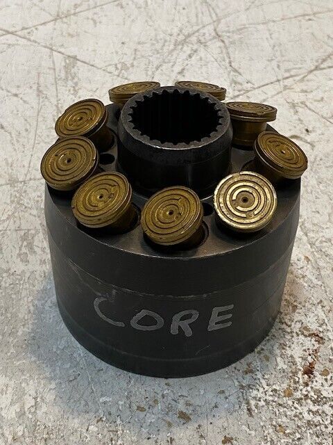 Hydraulic Pump Piston Shoe Cylinder Block Rotating Group 24 Spline 40mm Bore