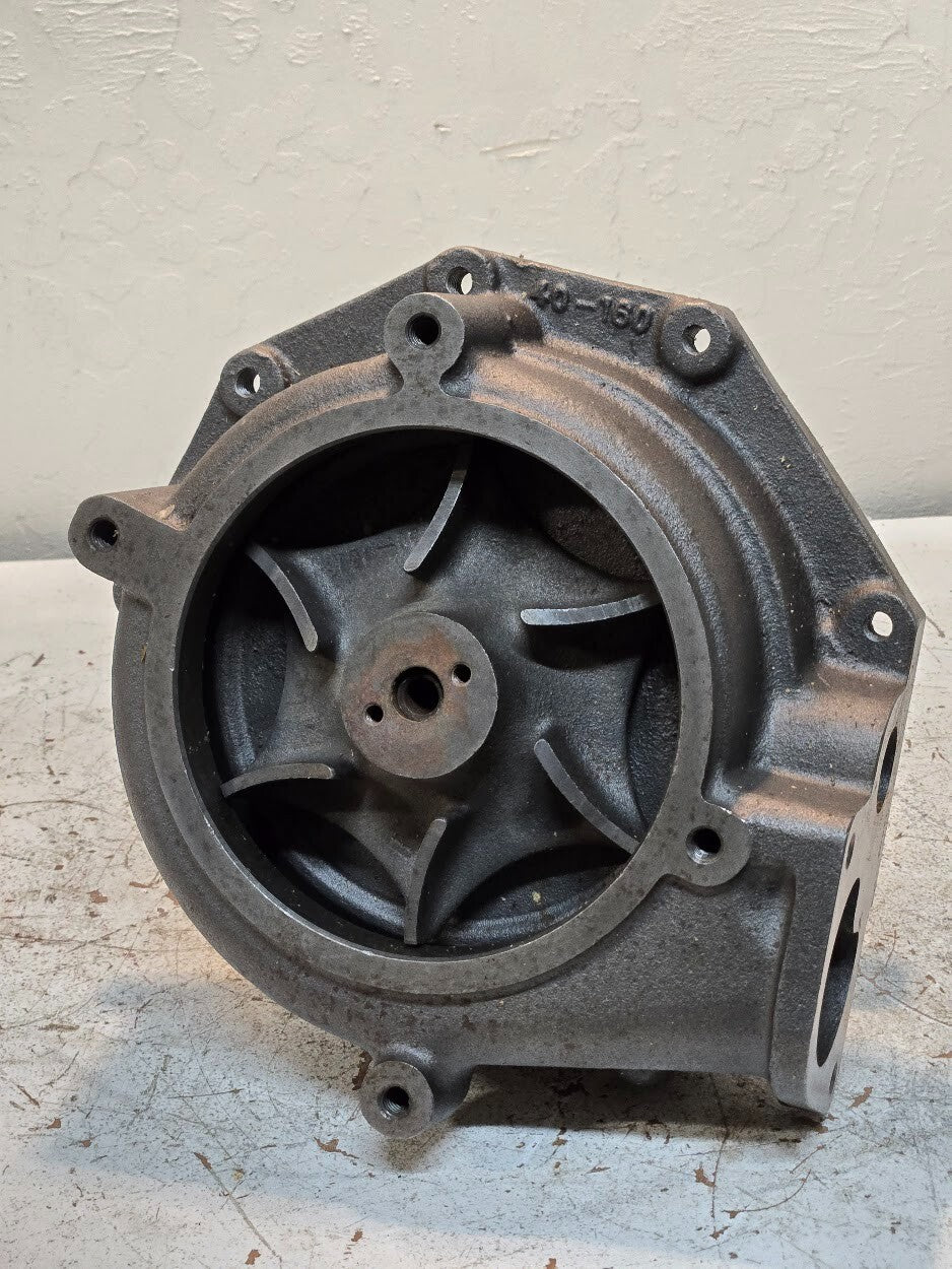Water Pump 40-160 for Caterpillar 3406E | 02-322 | 11P02 Missing Impeller Bolt
