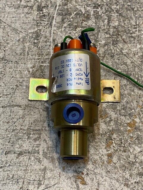 AV4-3803 Air Solenoid Valve Bracket Mounted 0-120 Ps, 0-176F, 12V DC 11W