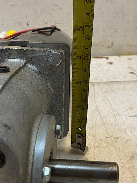 Worm Gear Motor G910105R | 16mm 1-3/4" Shaft 13" Long