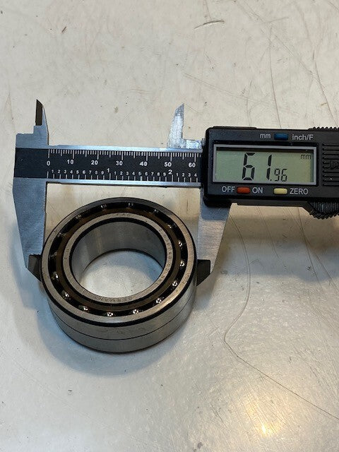 FAG Z538748.02.SKL Double Row Angular Contact Ball Bearing 62x37x22mm