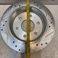 Disc Brake Rotor Cross Drilled Slotted JBR994XL | 27419